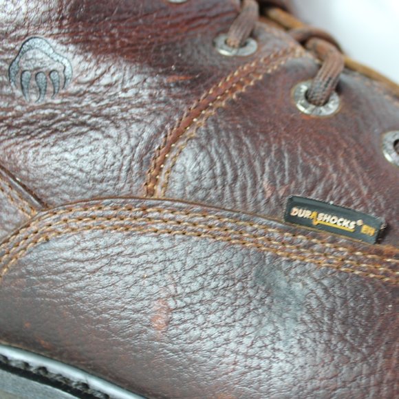Wolverine Tremor 6" Steel Toe DuraShock Leather Work Boot Men's Sz 13 EW W04325 - Picture 9 of 14
